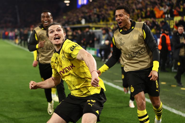 Even denkt Dortmund aan drama, maar dan dansen de Duitsers naar halve finales Champions League