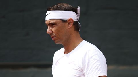 Rafael Nadal speelt én wint eerste partij sinds januari