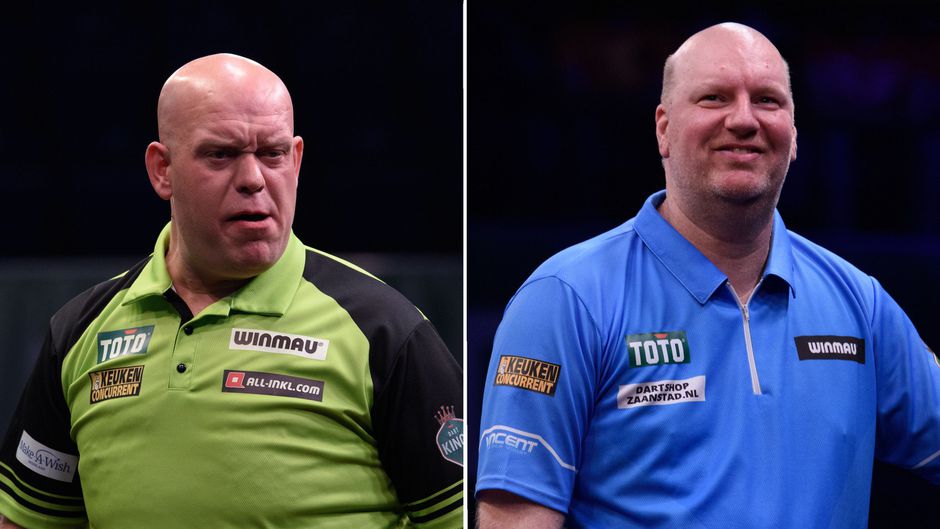 Vincent van der Voort waarschuwt 'wisselvallige' Michael van Gerwen voor Rotterdam: 'Hij is de beste speler ter wereld'