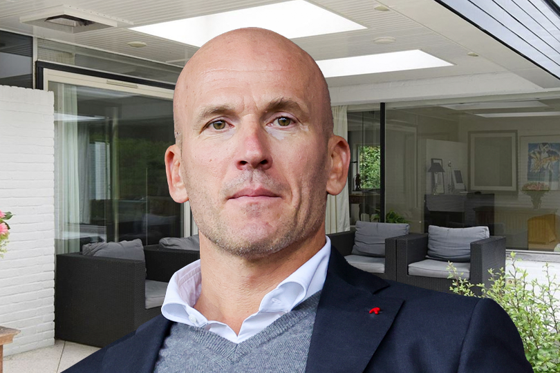 Zo ziet de villa van de geschorste Ajax-directeur Alex Kroes eruit