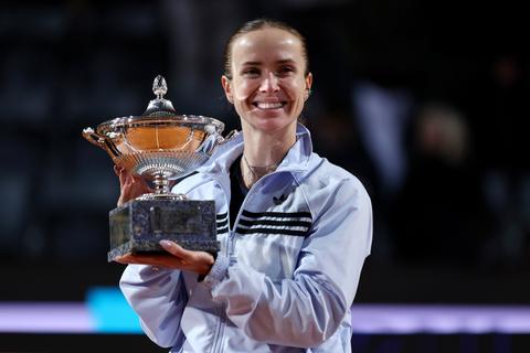 Toptennisster Elina Svitolina slaat opnieuw toe in Rome: perfecte generale repetitie voor Roland Garros
