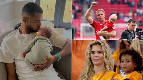 Van Frenkie tot Aysïa-Mae: zo heten de kinderen van de spelers van Nederlands elftal