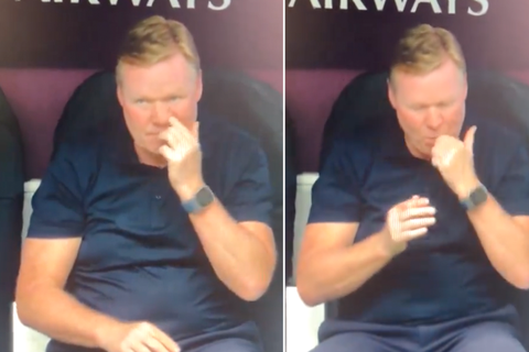 Onsmakelijk moment Ronald Koeman: Joachim Löw-taferelen bij bondscoach Nederlands elftal