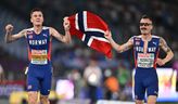 Broers Jakob en Henrik Ingebrigtsen © Getty Images.