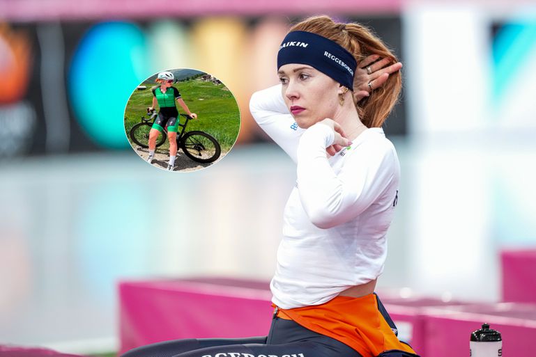 Topschaatsster Antoinette Rijpma-de Jong zoekt op bijzondere locatie de grens op: 'Het staat in de fik'
