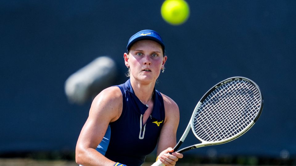 Domper voor Nederlandse toptennisster na beste prestatie ooit in eigen land image