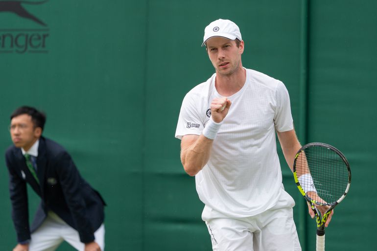 Botic van de Zandschulp houdt positieve energie vast in eerste ronde van Swiss Open