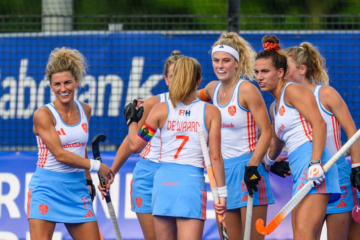 Nederlandse hockeyteams gaan met vertrouwen naar Parijs na zege in uitzwaaiwedstrijd