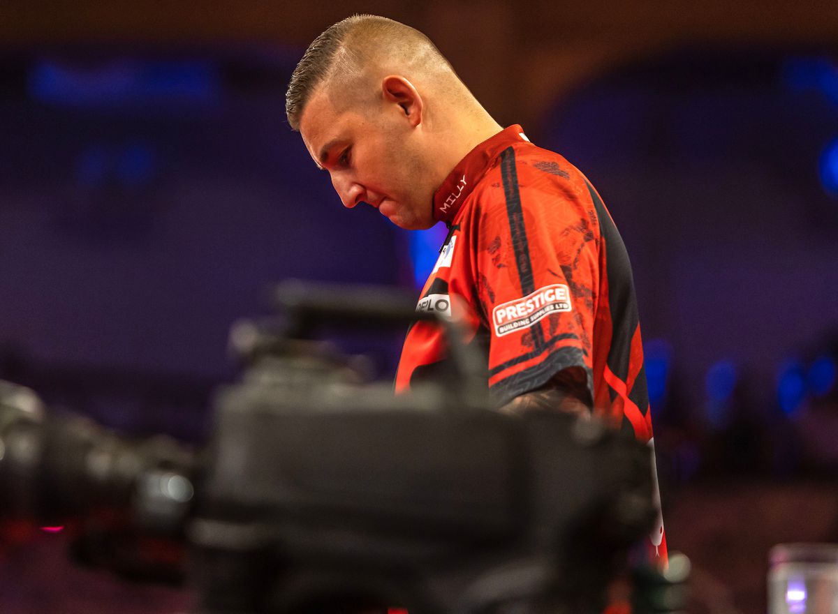 Titelverdediger Nathan Aspinall met 'maar' 15.000 pond naar huis na vroege uitschakeling op World Matchplay