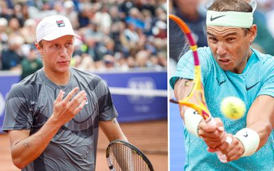 Rafael Nadal en zoon (21) van tennislegende laten publiek in Zweden smullen