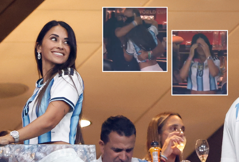 Bekende vrouw (38) Lionel Messi barst in tranen uit tijdens halve finale WK voetbal