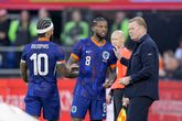 Ronald Koeman, Memphis Depay en Georginio Wijnaldum

© ProShots