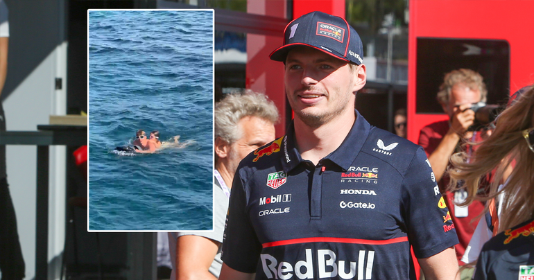 Max Verstappen beleeft waterpret met 'bonusdochter', Kelly Piquet filmt schattige beelden