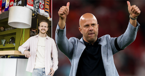 Arne Slot ontpopt zich tot Nederlands boegbeeld in de wereldtop bij Liverpool