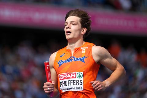 Nederlandse mannen zorgen voor primeur op 4x400 meter tijdens EK atletiek