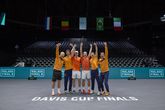 TeamNL na de zege op Italië in de Davis Cup © GettyImages