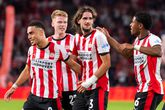 PSV speelt tegen Union Sint-Gillis met verdedigers Flamingo, Gasiorowski én Obispo. ©Getty Images