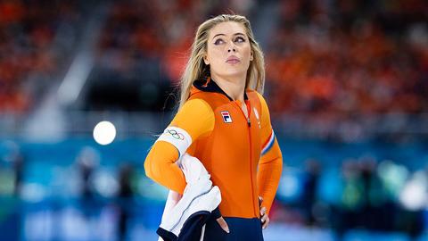 Schaatsicoon Jutta Leerdam beleefde spannend moment tijdens tv-opnames: 'Ze was gewoon echt heel bang'