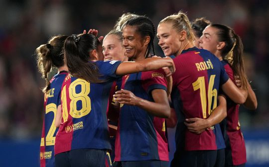 Oranje Leeuwin Esmee Brugts scoort voor Barcelona in Champions League