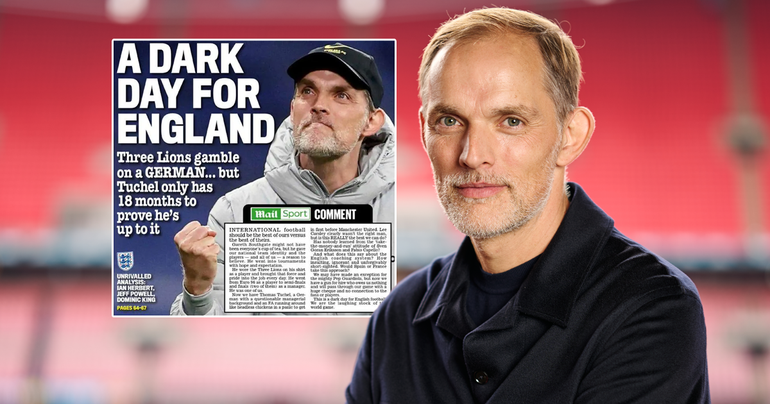 Vermaak om 'bloedblad' na aanstelling Thomas Tuchel bij Engeland: 'Dat wordt een schitterende combinatie'