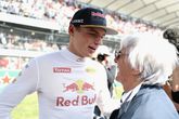 Max Verstappen en Bernie Ecclestone in 2016 © Getty Images
