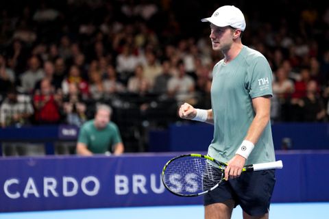 Toptennisser Botic van de Zandschulp beleeft aandoenlijk moment bij toernooi in België