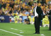 Guus Hiddink als bondscoach van Australië. © Getty Images
