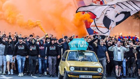 Ajax-doodskist en wangedrag harde kern Hajduk Split keihard veroordeeld: 'Onaanvaardbaar'