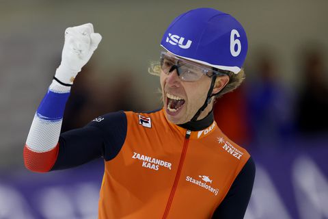 Jorrit Bergsma (39) wint met 'Amerikaanse coupe' op World Cup: 'Prachtig, prachtig, prachtig'