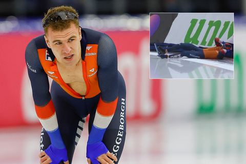 Nederlandse topschaatser laat van zich horen na schrikbarende val: 'Harde klapper gemaakt'