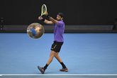 Matteo Berrettini en pa Luca ©Getty Images en TikTok
