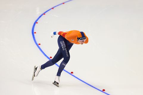 Schaatstalent (22) kondigt einde carrière aan op bijzonder moment: 'Dan sta ik hier opeens voor het eerst als winnaar'