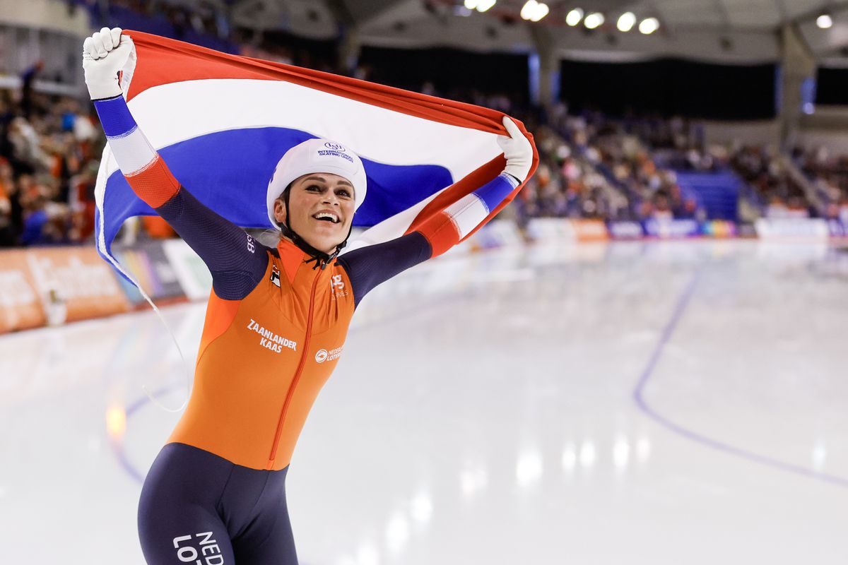 Irene Schouten met lach van oor tot oor: 'Ze weten gewoon niet wat ze moeten doen zonder mij'