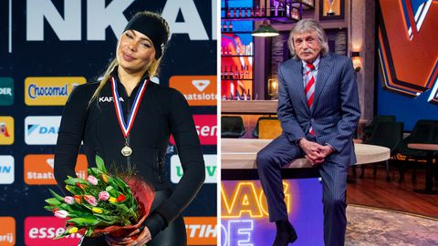 Ook Johan Derksen mengt zich in pikante discussie over topschaatssters: 'Hoe kom je daar nou bij?'
