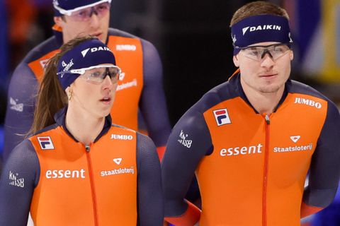 'Lastige' situatie schaatskoppel Suzanne Schulting en Joep Wennemars: 'En ze zijn natuurlijk pas net bij elkaar'