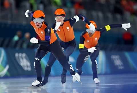 Nederlandse mannen maken indruk tijdens halve finale team pursuit: 'Iets veranderen voor strijd om brons'