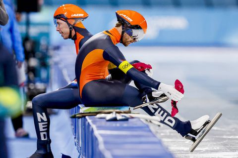 Topschaatser Chris Huizinga wijst naar Chinese tactiek op ploegenachtervolging 'We hadden afspraken gemaakt'