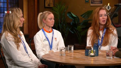 Joy Beune, Marijke Groenewoud en Antoinette Rijpma-de Jong wijzen op 'intense' situatie tijdens Winterspelen