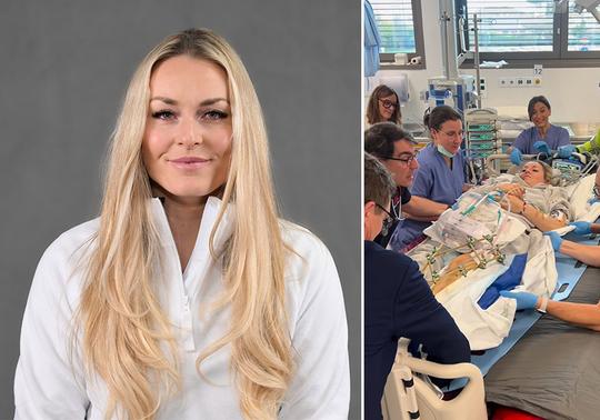 Blessure Lindsey Vonn (41) 'veel ernstiger dan gebroken been': 'Ik probeer te begrijpen wat dit betekent'