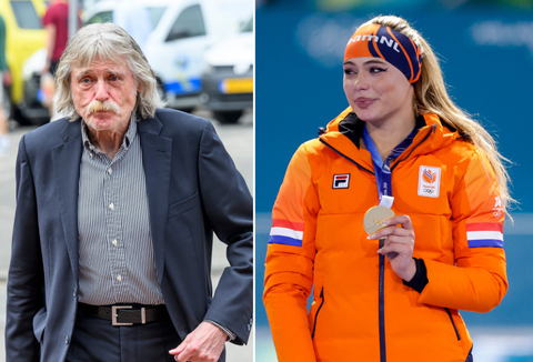 Gouden Jutta Leerdam lacht om stevige uitspraak Johan Derksen na succes in Milaan: 'Dat zegt niks'