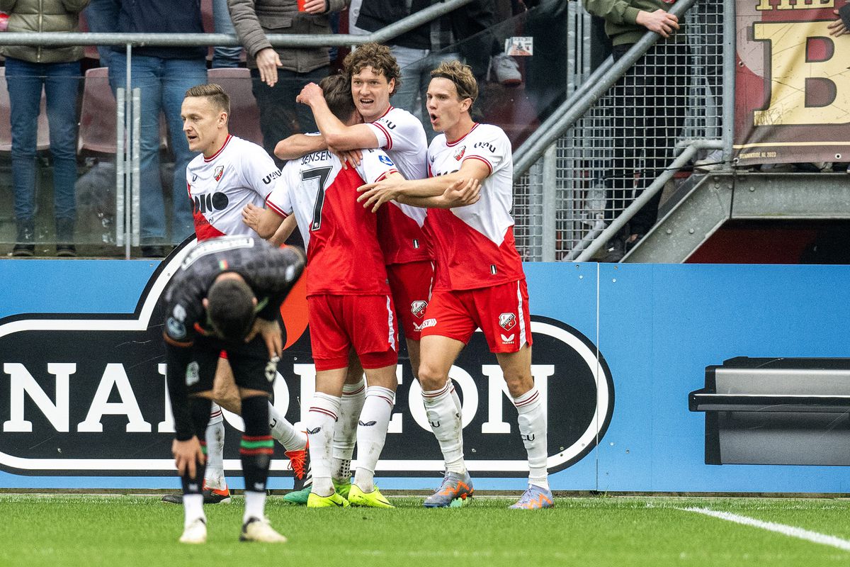 FC Utrecht zet NEC weer met beide benen op de grond