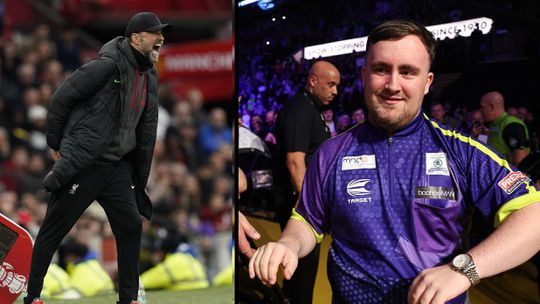 Luke Littler sneert naar Jürgen Klopp na zege Manchester United tegen Liverpool: 'Daar heb ik er meer van'