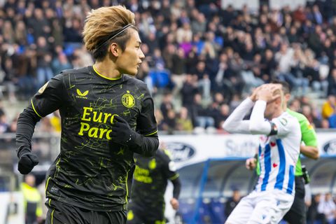 Enorme blunder helpt Feyenoord aan zege bij Heerenveen