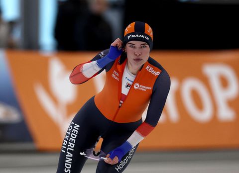Topschaatsster (29) zorgt voor verwondering bij afscheid: 'Je zou denken dat iedereen dat voor de lol doet'