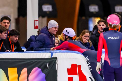 Geliefden Joep Wennemars en Suzanne Schulting genieten van elkaar in 'andere omgeving' na bewogen seizoen