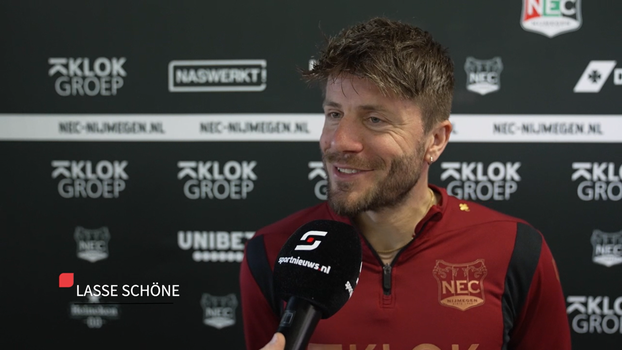 Lasse Schöne is klaar voor de bekerfinale: 'Er komt veel familie uit Denemarken kijken in De Kuip'