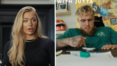 Jutta Leerdam troost Jake Paul met paar woorden na complete ramp. ©Paul American - HBO Max, beeldbewerking Sportnieuws.nl.