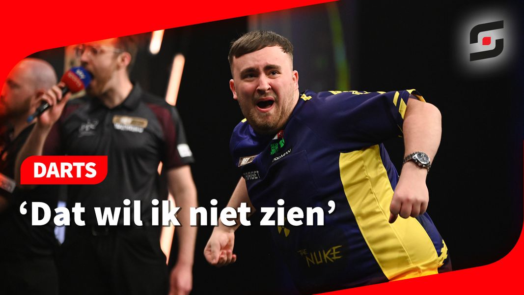 Duitse dartsfans fluiten Luke Littler uit in Berlijn: 'Dat wil ik niet zien'