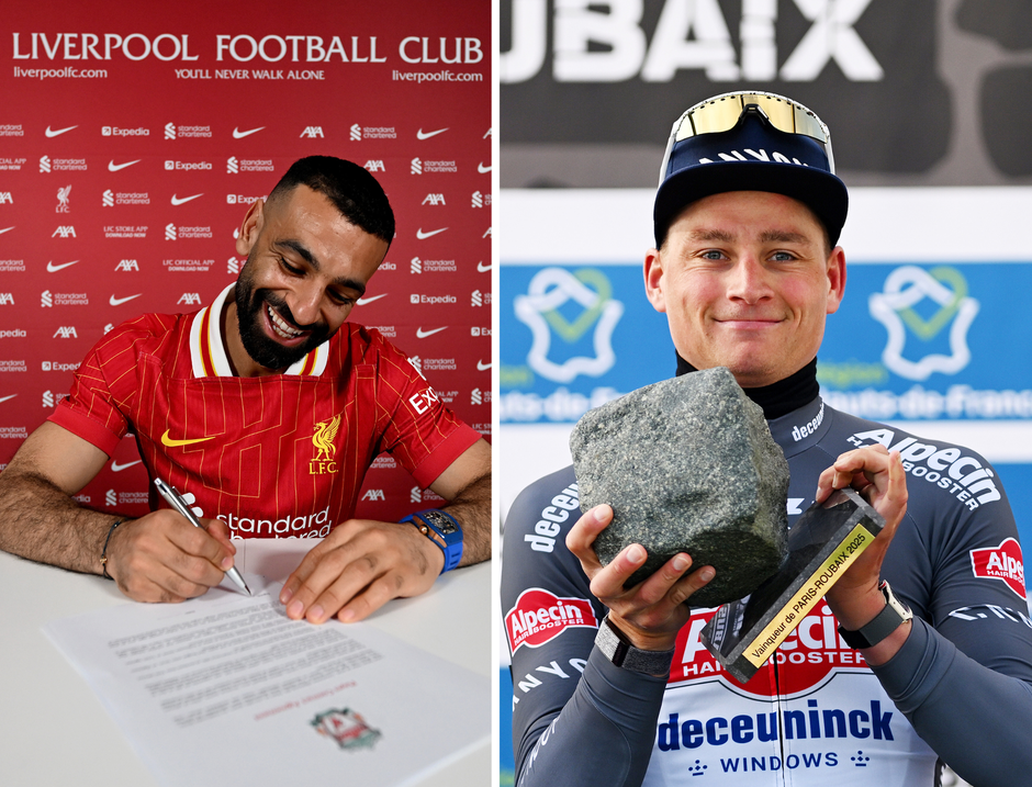 Dit zijn de peperdure horloges die Mathieu van der Poel, Mohamed Salah en Tadej Pogacar vol trots dragen