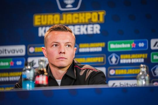 Pechvogel Jordy Clasie ging door zware periode om fit te zijn voor bekerfinale met AZ: 'Mentaal lastig gehad'
